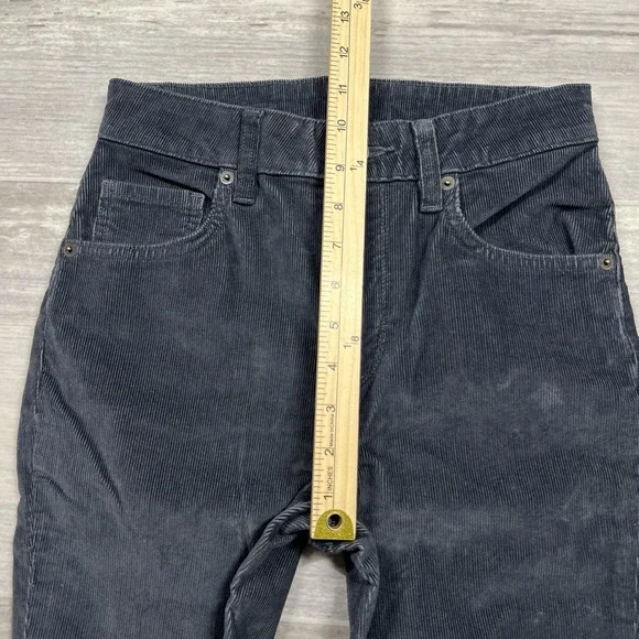 Patagonia Women's 24 Organic‎ Cotton Everyday Cords 'Slim Fit' Smolder Blue NWT - Picture 6 of 11